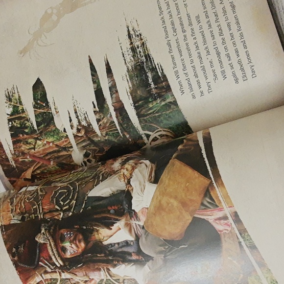 Disney Pirates of the Caribbean Dead Man's Chest Movie Storybook Hardcover Book - Picture 11 of 12